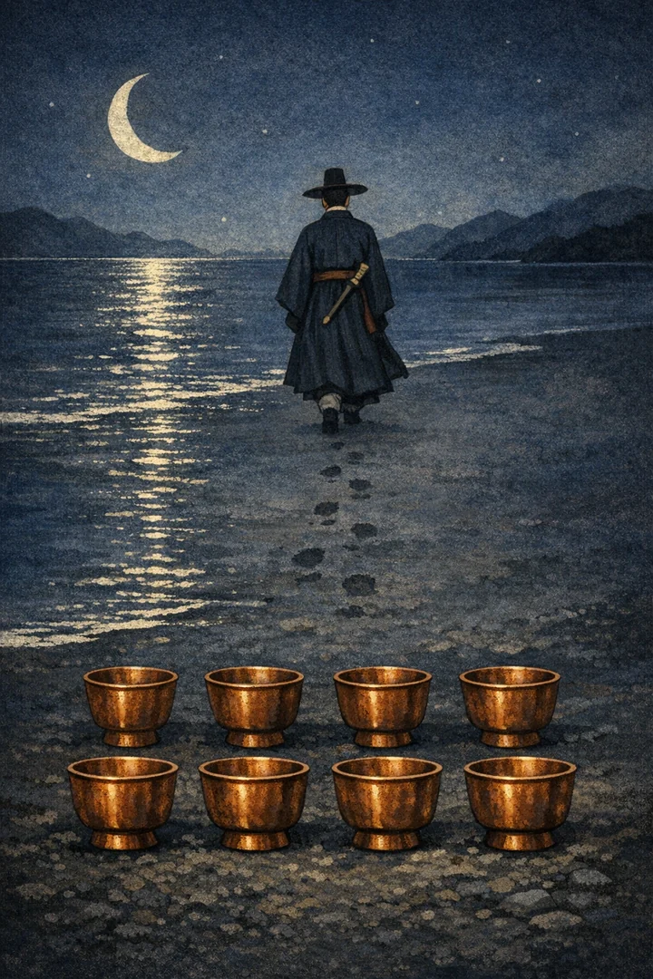 타로 잔 8 카드 그림