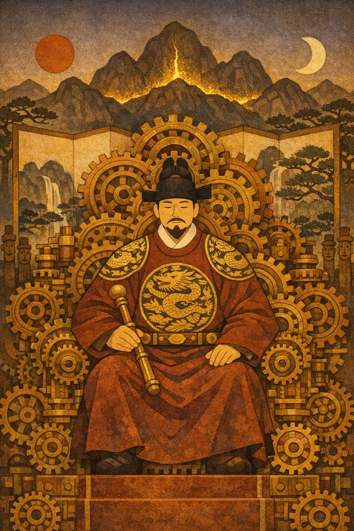 타로 황제 카드 그림