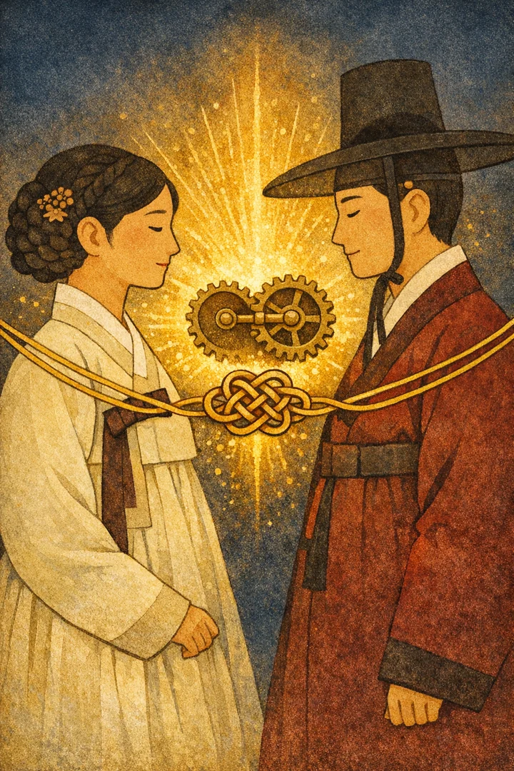 타로 연인 카드 그림
