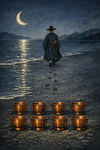 타로 잔 8 카드 그림