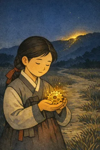 타로 동전 시종 카드 그림
