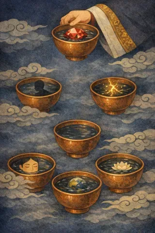 타로 잔 7 카드 그림