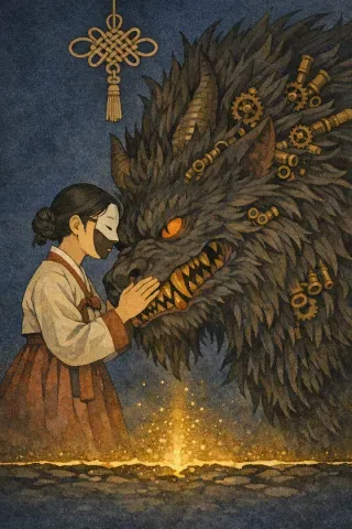 타로 힘 카드 그림