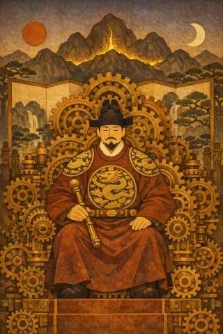 타로 황제 카드 그림