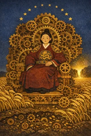 타로 여황제 카드 그림