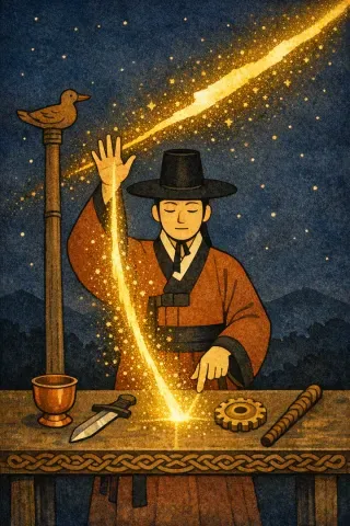 타로 마법사 카드 그림
